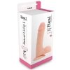 Realistyczne wibrujące dildo na przyssawce 23 cm